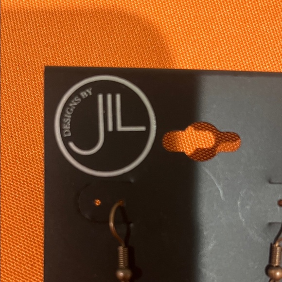 Elegant Turquoise and Black Fringe Earrings - Picture 2 of 6